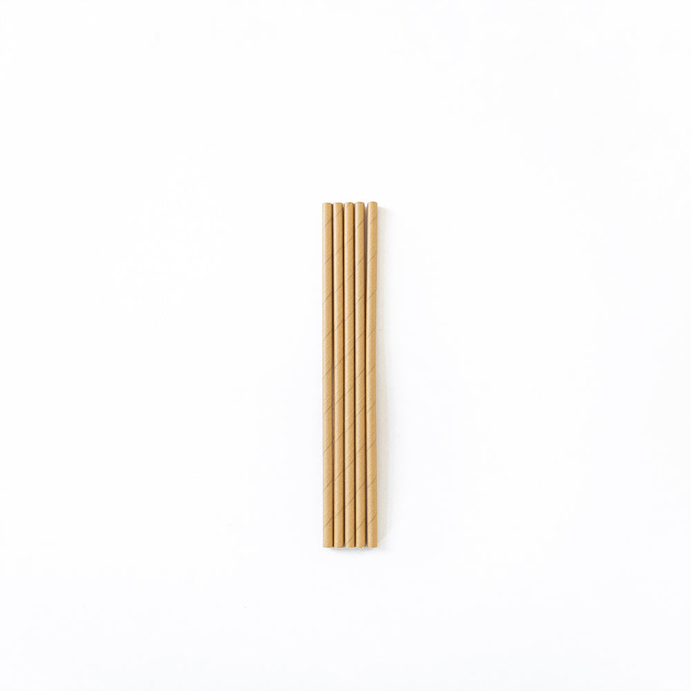 Kraft Paper Straws - Regular