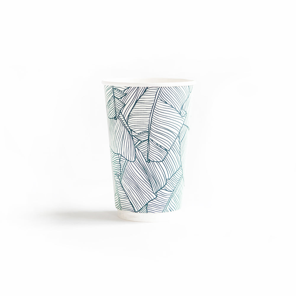 Real Paper Cup | Beleaf in Nature 16oz. DW Cups